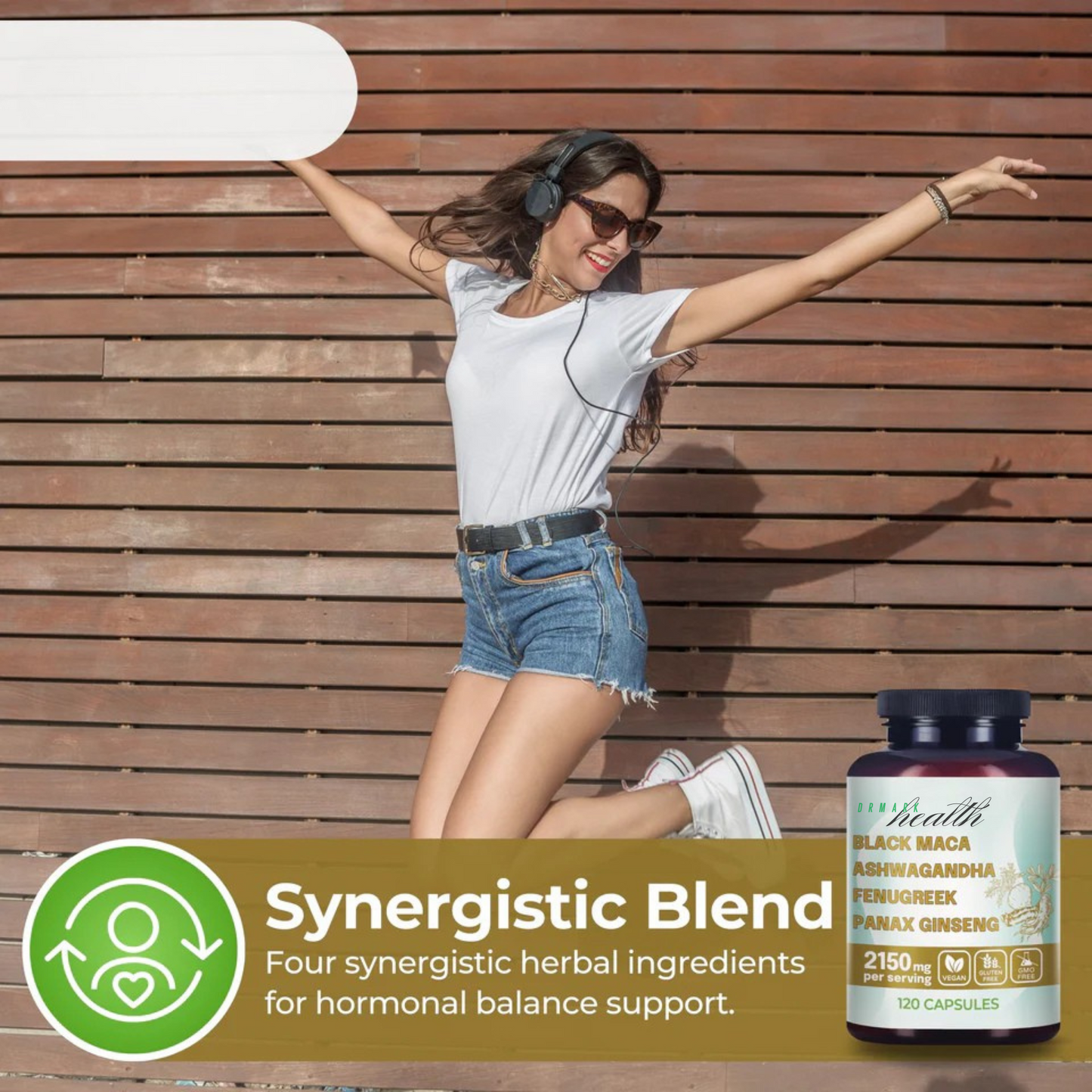 Drmarkhealth4-in-1 Black Maca+ Blend