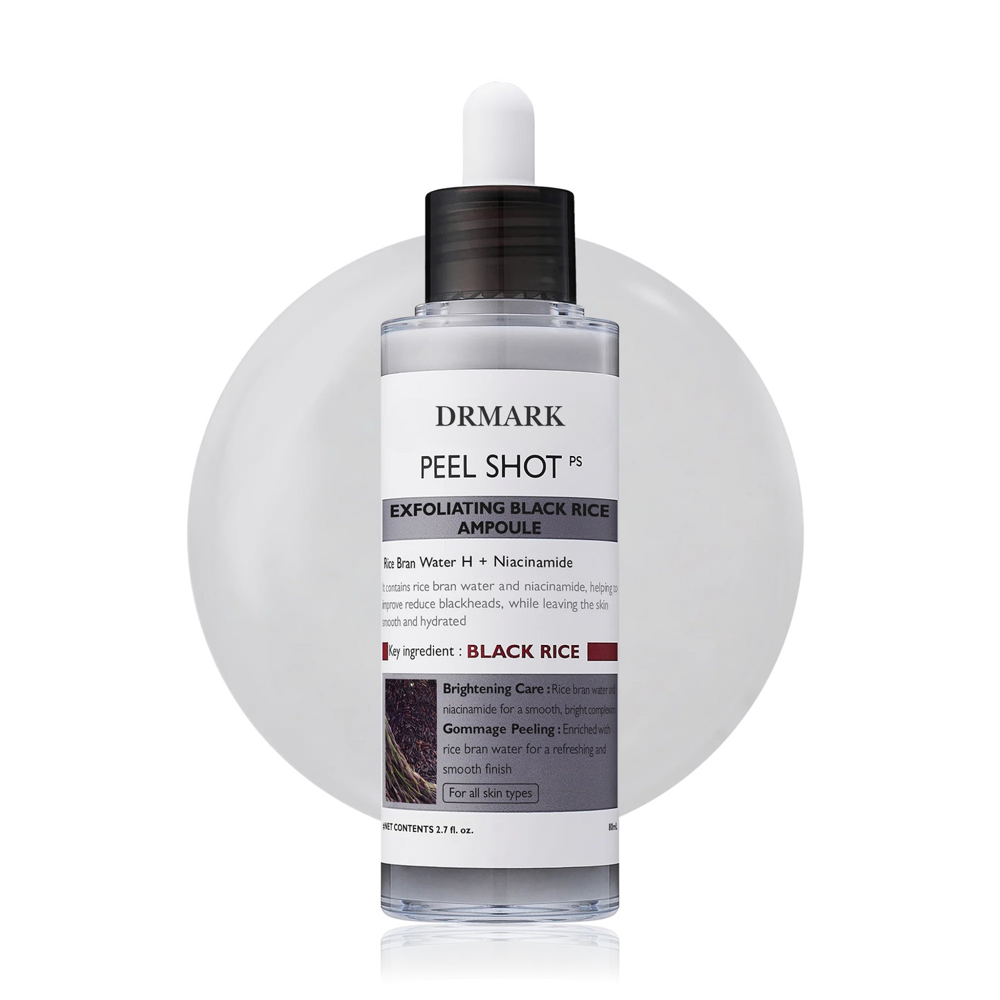 Drmark Peel Shot Glow Black Rice Ampoule