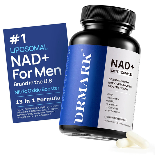 Drmarkhealth NAD+ Supplement for Men - 60 Capsules