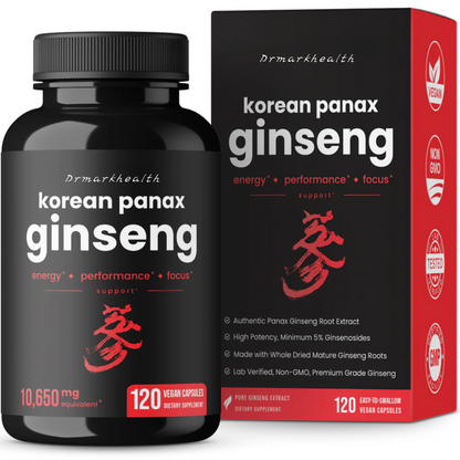 Drmarkhealth Korean Panax Ginseng