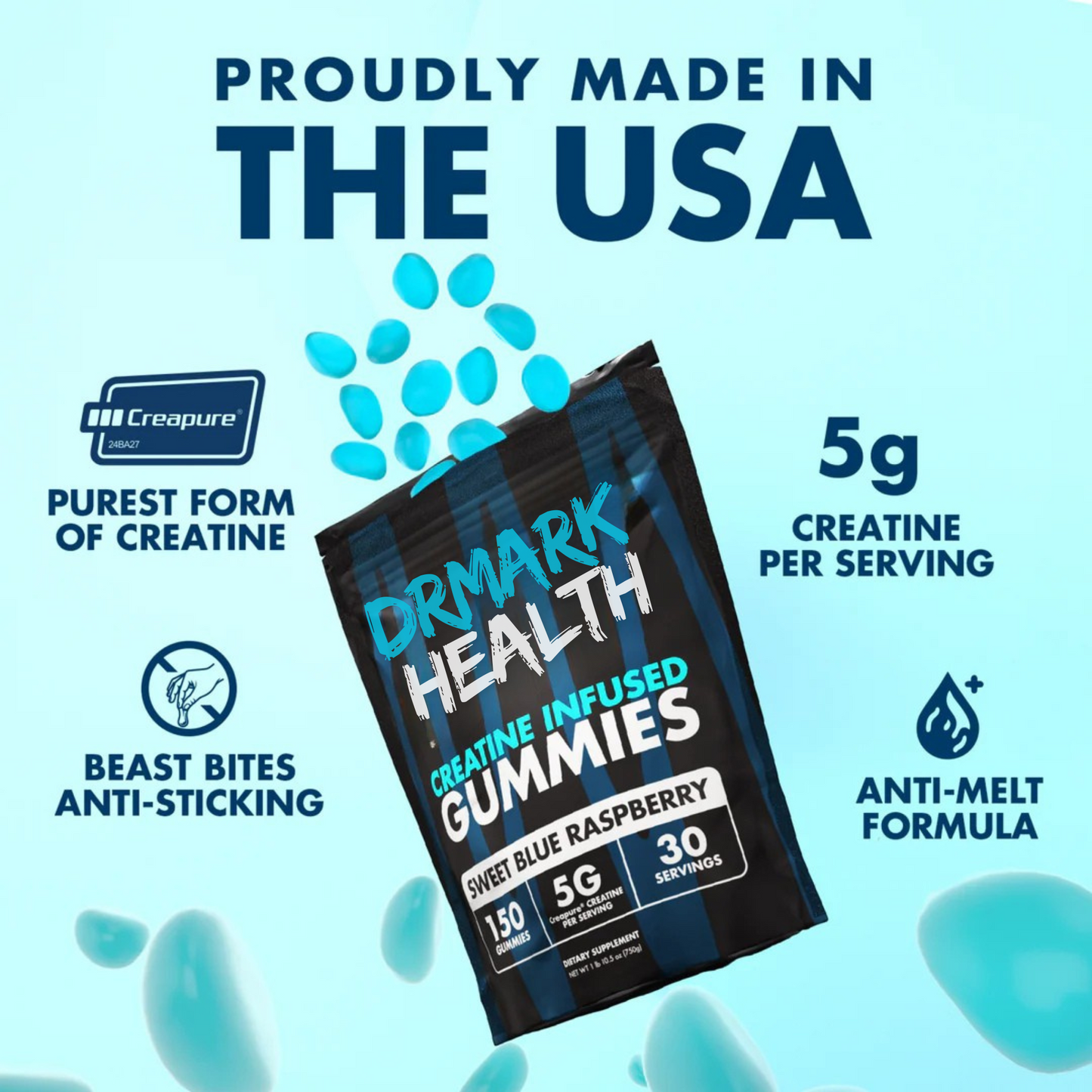 Drmarkhealth Creatine Infused Gummies