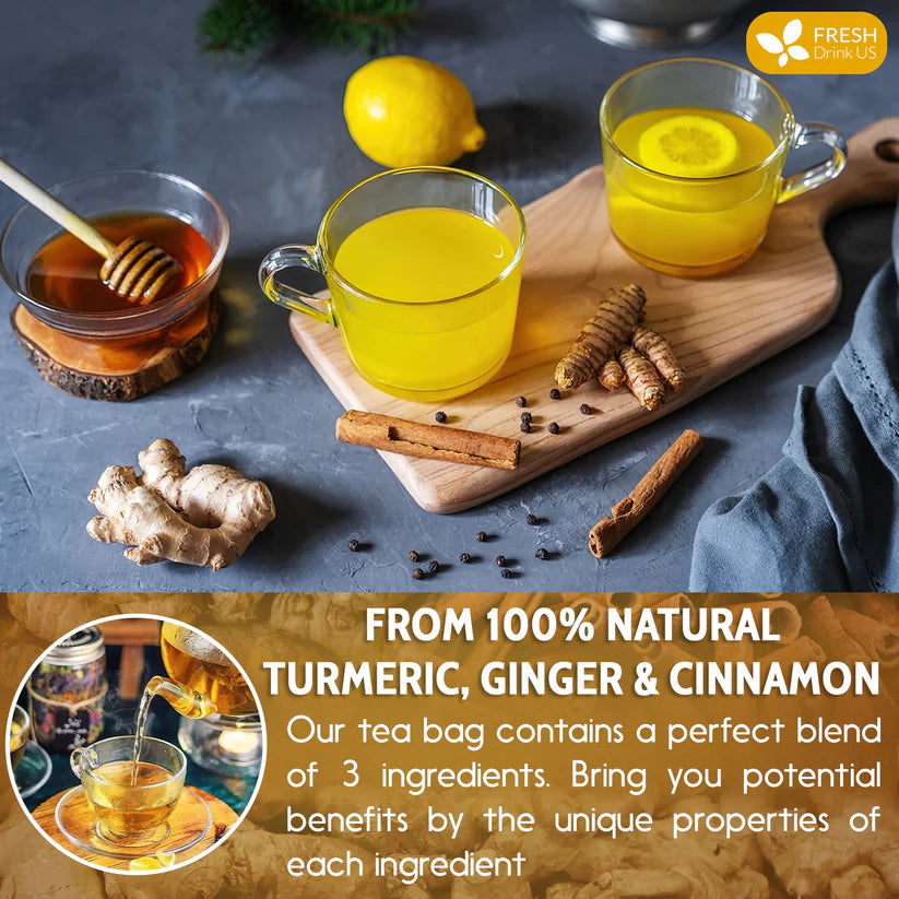 Turmeric Ginger Herbal Tea