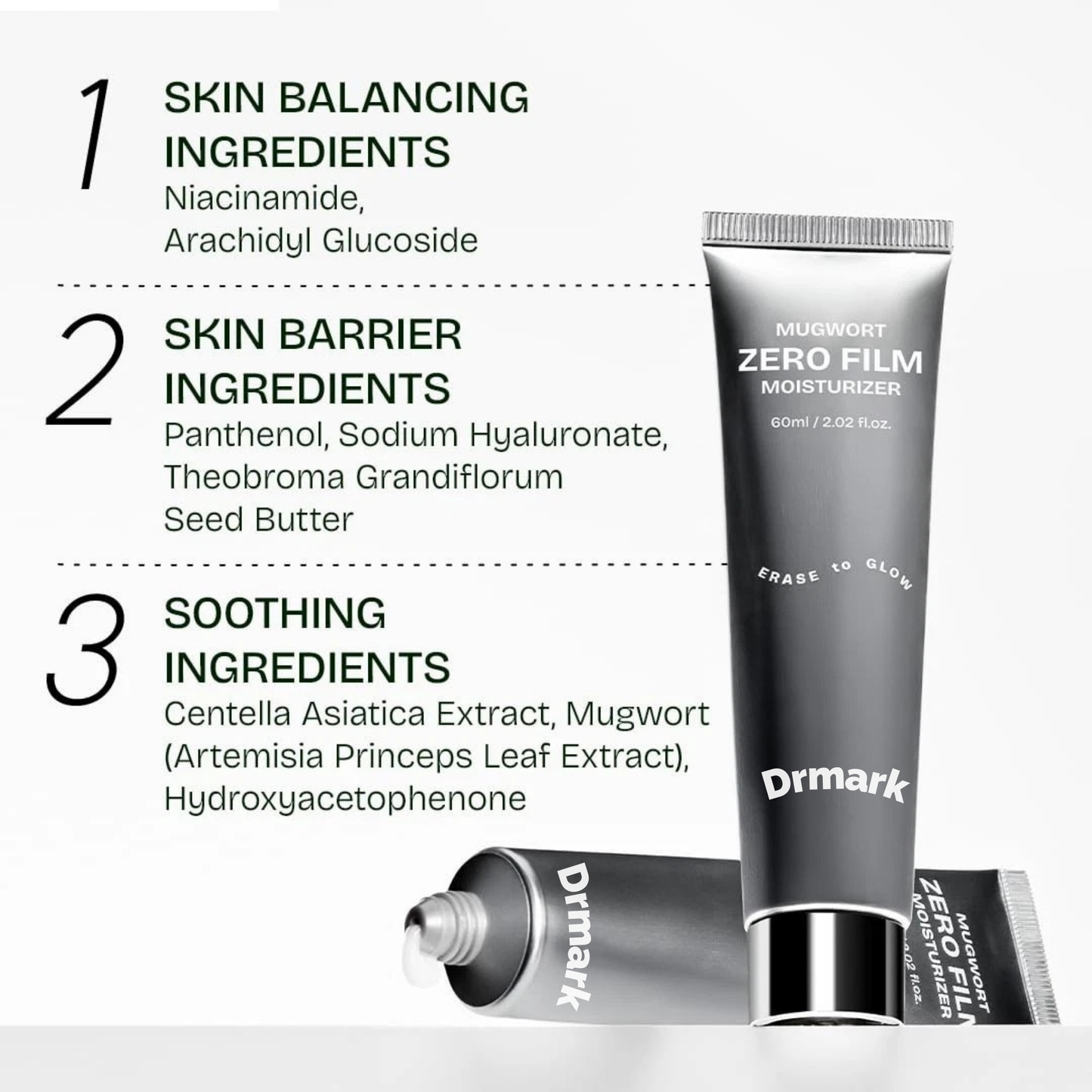 Orien Mugwort Zero Film Moisturising Cream 60ml