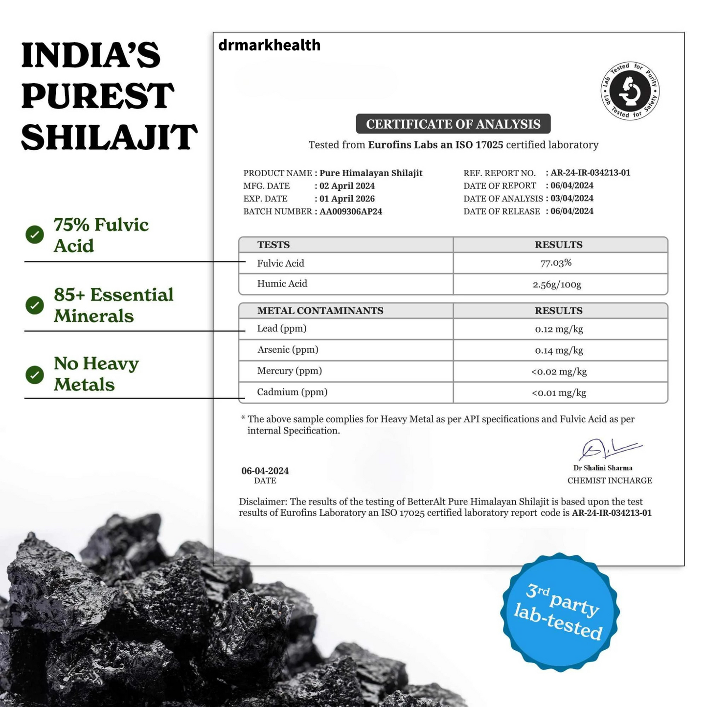 Himalayan Shilajit Resin