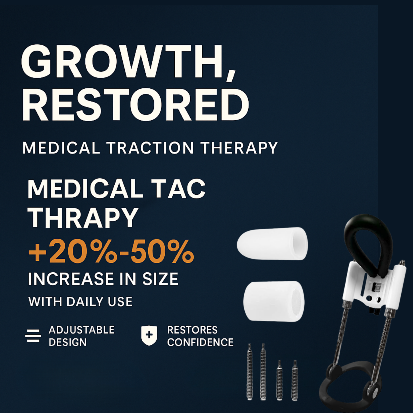 Penile Traction Therapy Device