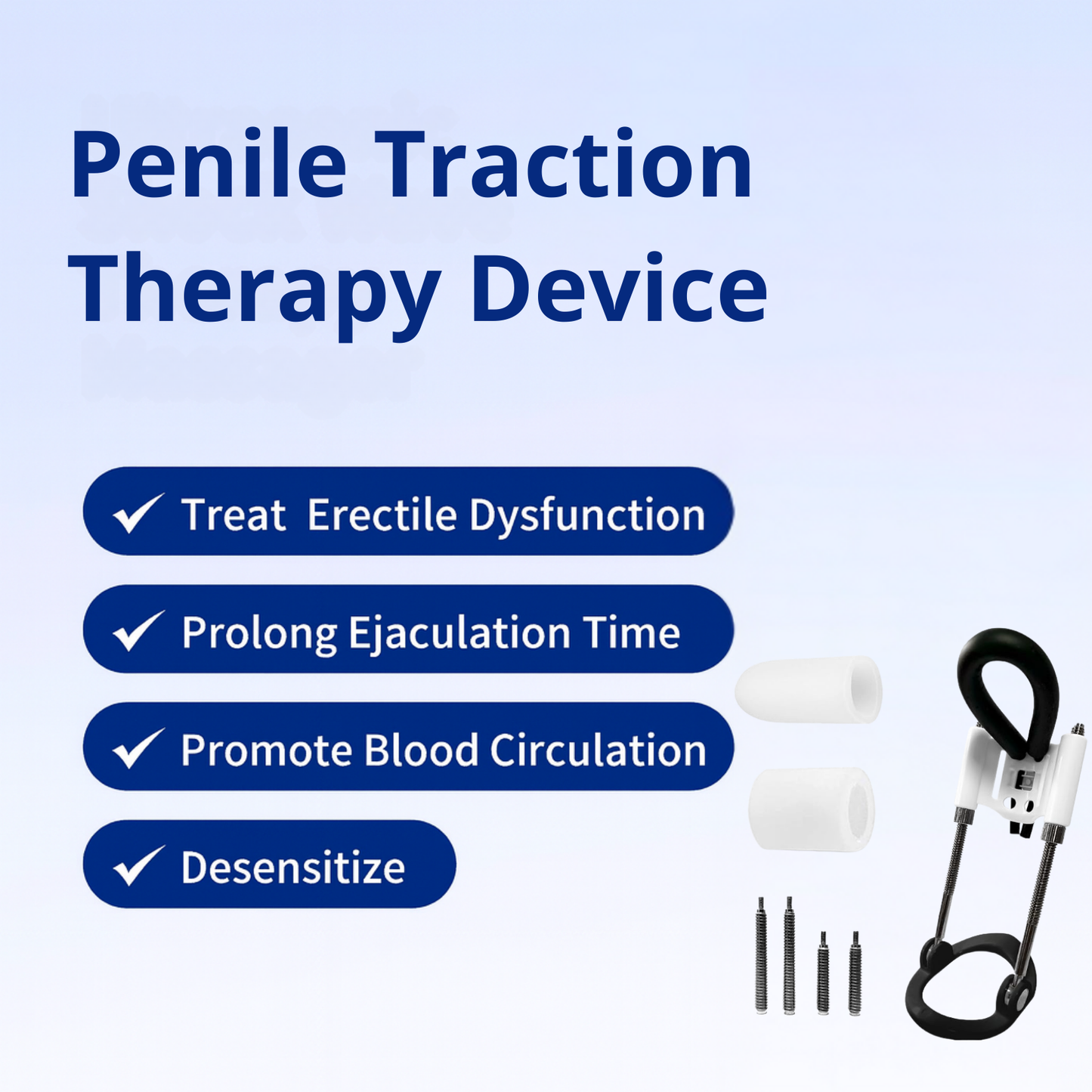 Penile Traction Therapy Device