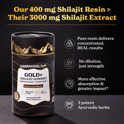Drmarkhealth Shilajit Gold + Gummies