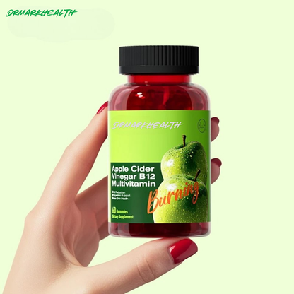 Drmarkhealth Apple Cider Vinegar Gummies with B12 Multivitamin