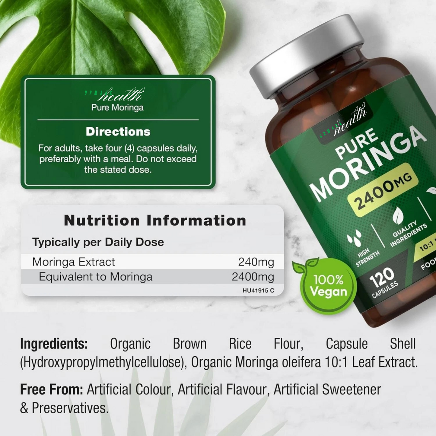 Drmarkhealth Moringa Leaf Capsules