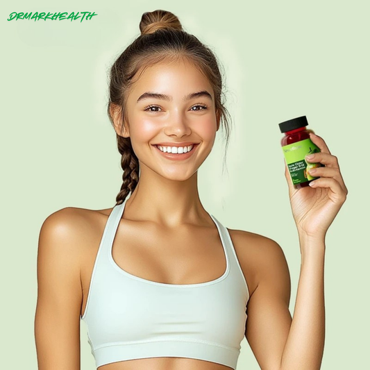 Drmarkhealth Apple Cider Vinegar Gummies with B12 Multivitamin