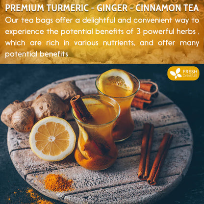 Turmeric Ginger Herbal Tea