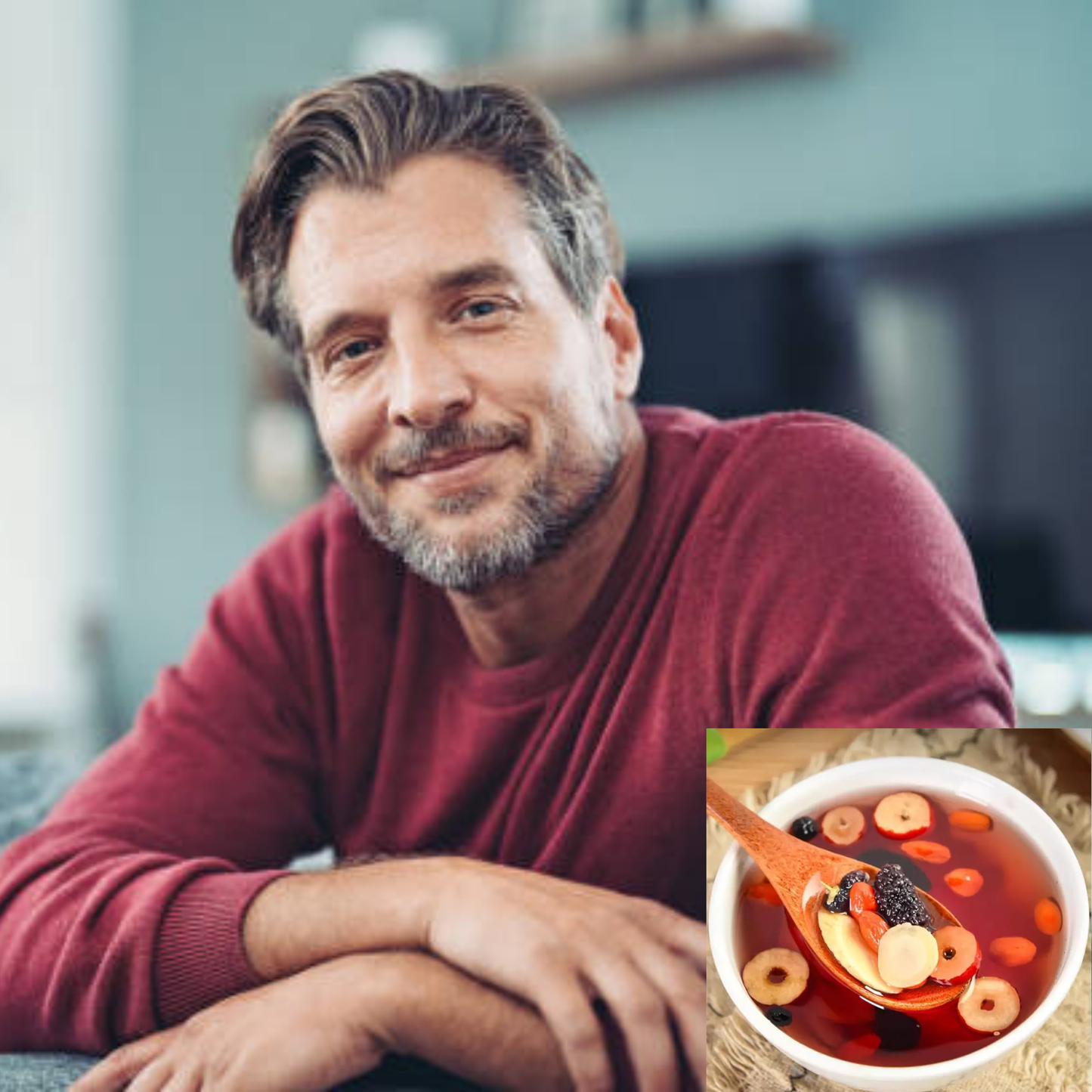 Kidney Tea Formula Ginseng Five Treasure Tea