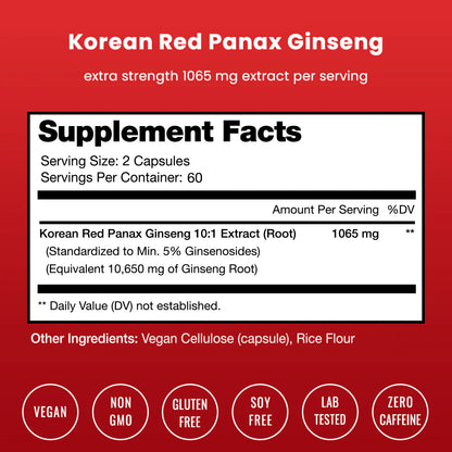 Drmarkhealth Korean Panax Ginseng