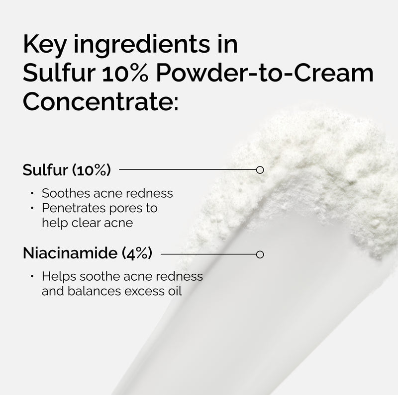 Sulfur 10% Powder-to-Cream Concentrate