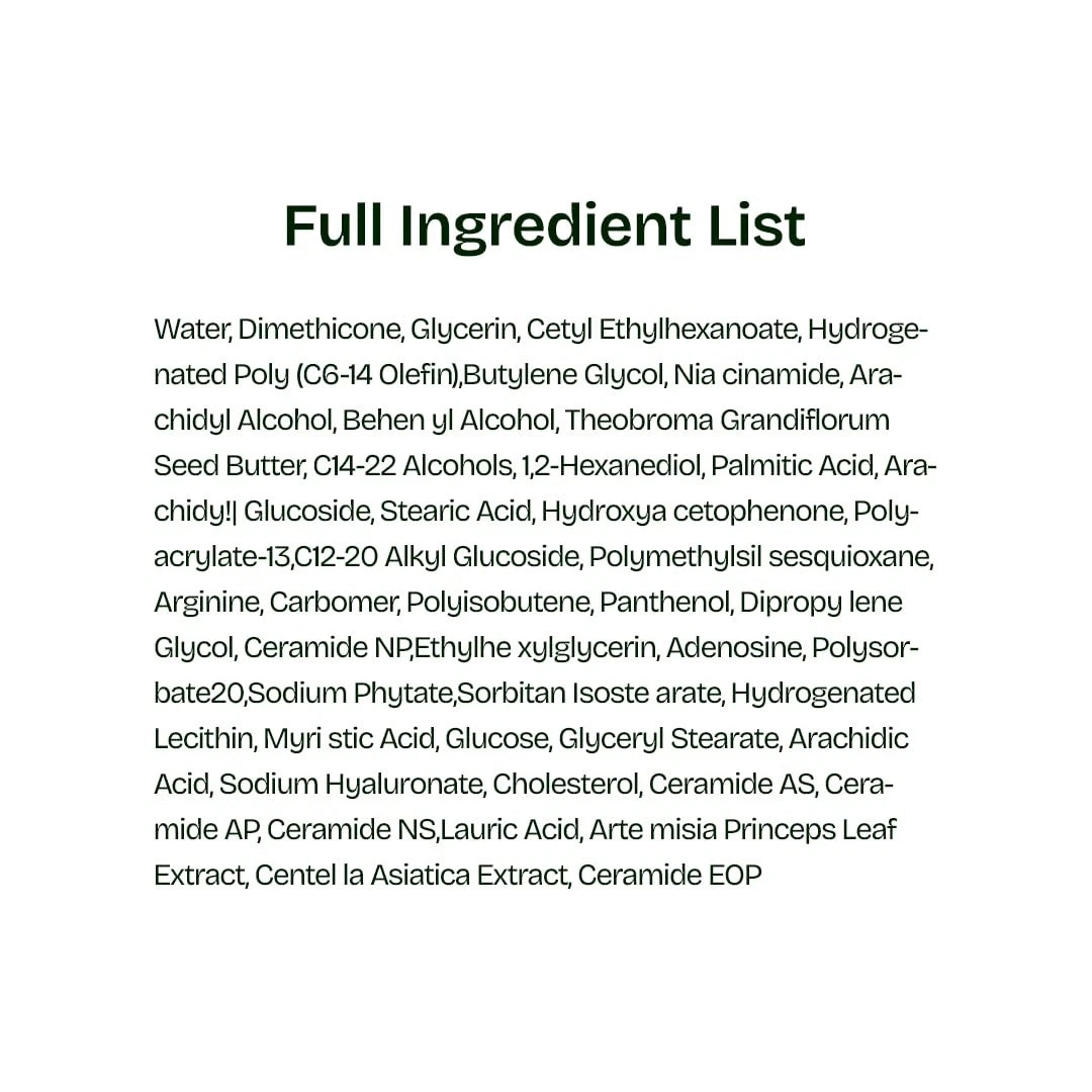 Orien Mugwort Zero Film Moisturising Cream 60ml